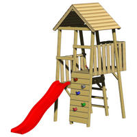 Wendi Toys Stelzenspielhaus Hase natur B/H/T: ca. 110x270x260 cm Hase - natur (110,00/270,00/260,00cm) - Wendi Toys
