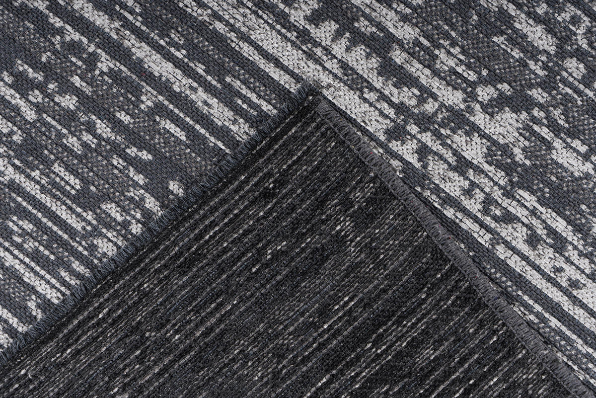 360Living Teppich Kalevi grau B/L: ca. 120x170 cm Kalevi - grau (120,00/170,00cm) - 360Living