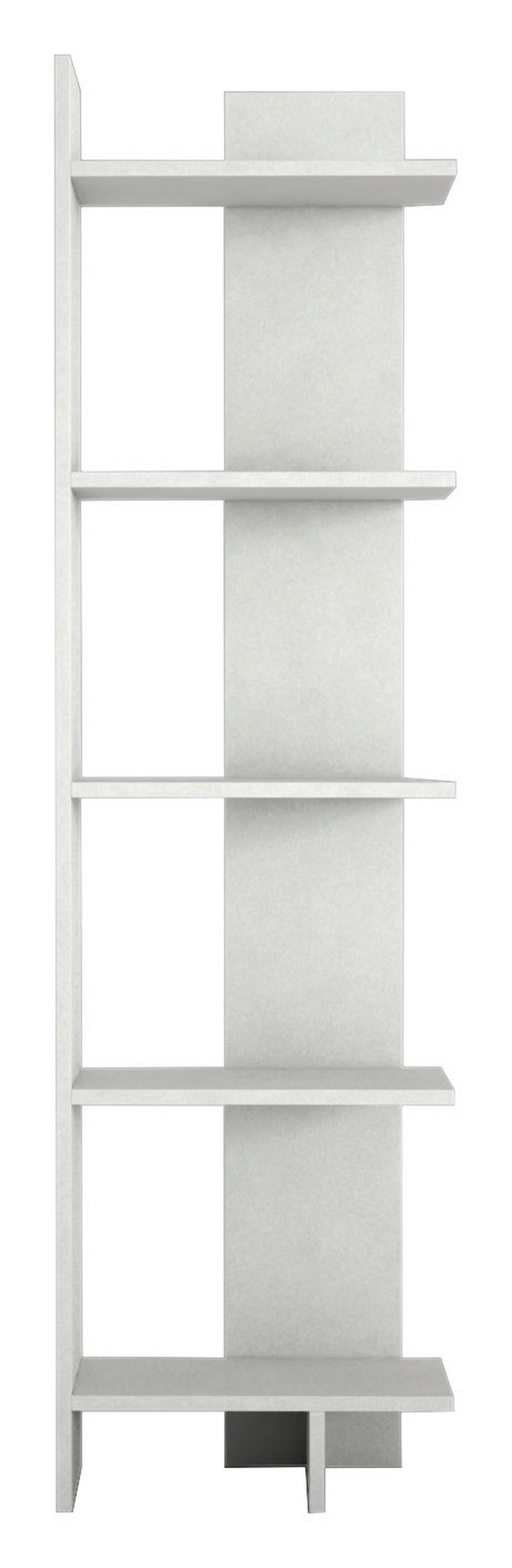 Regal Perla weiß B/H/T: ca. 48,5x170x22 cm Perla - weiß (48,50/170,00/22,00cm) - moebel17