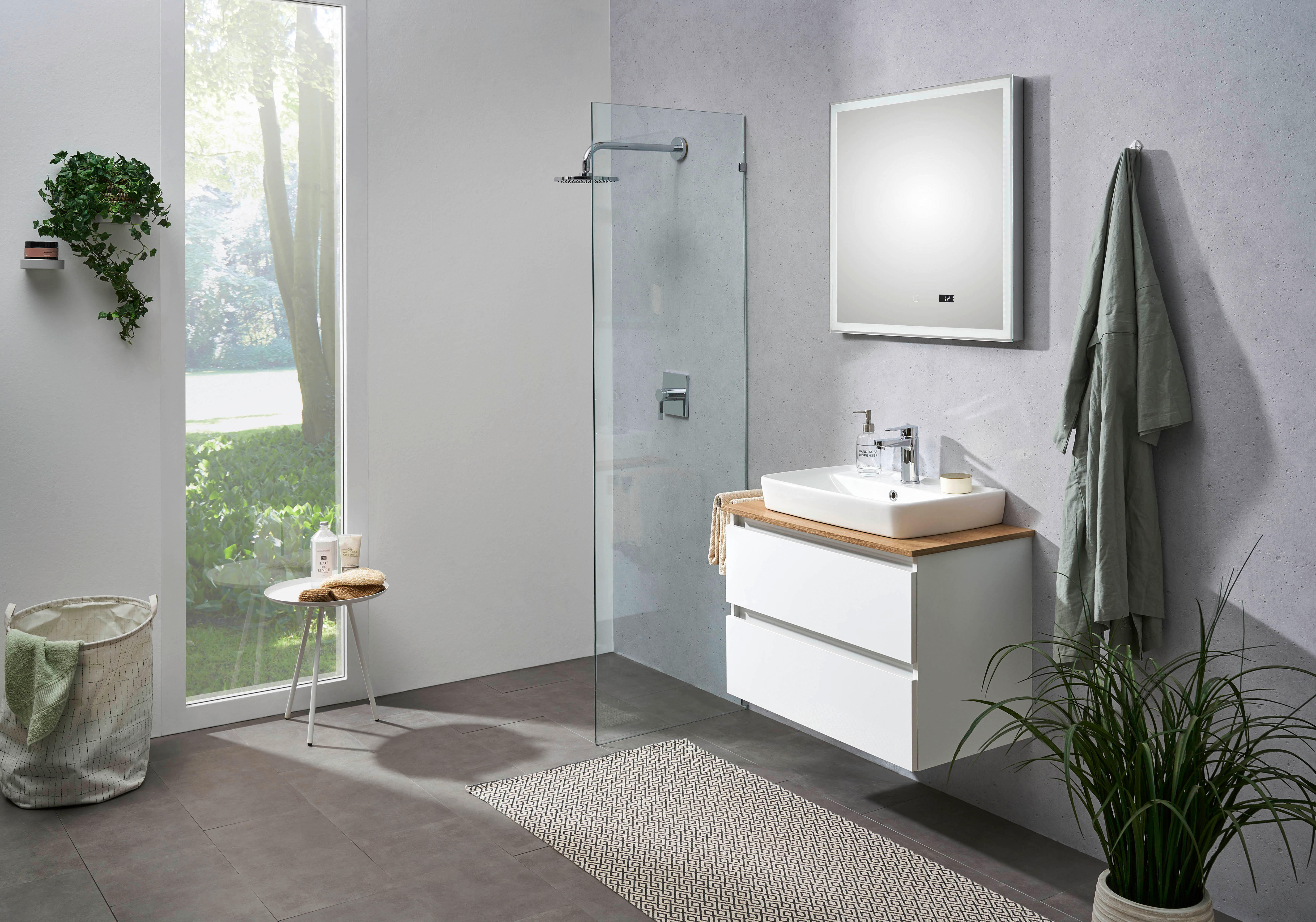 Badezimmer-Set Quickset 360 weiß glanz B/H/T: ca. 78x200x50 cm Quickset 360 - weiß (78,00/200,00/50,00cm) - Pelipal