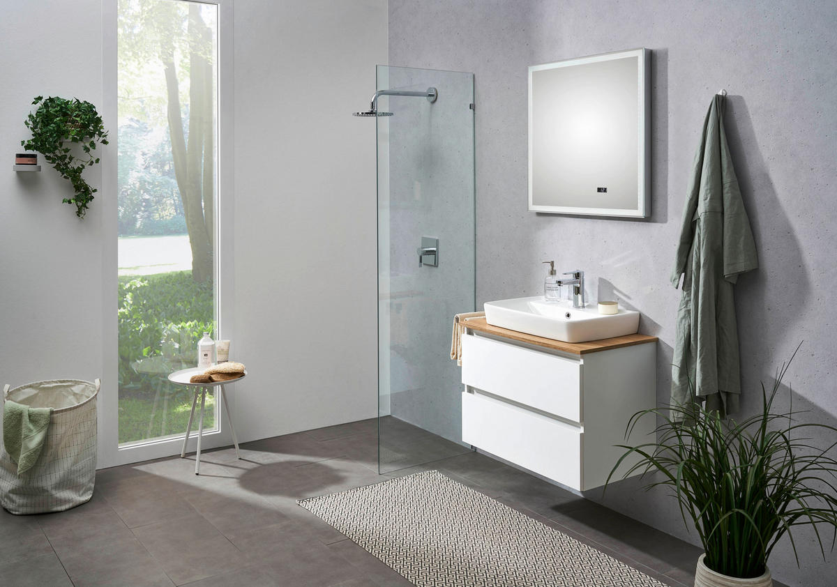 Badezimmer-Set Quickset 360 weiß glanz B/H/T: ca. 78x200x50 cm Quickset 360 - weiß (78,00/200,00/50,00cm) - Pelipal