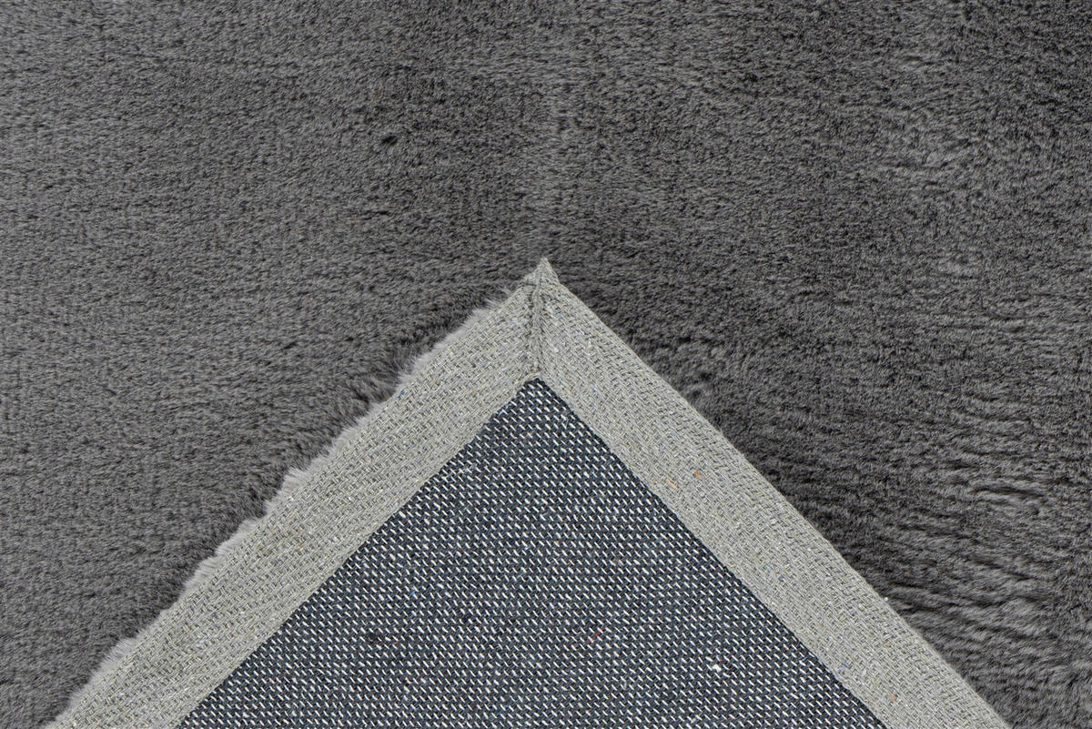 Kayoom Hochflorteppich Venezuela - Caracas Grau grau B/L: ca. 60x110 cm Venezuela - Caracas Grau - grau (60,00/110,00cm) - Kayoom