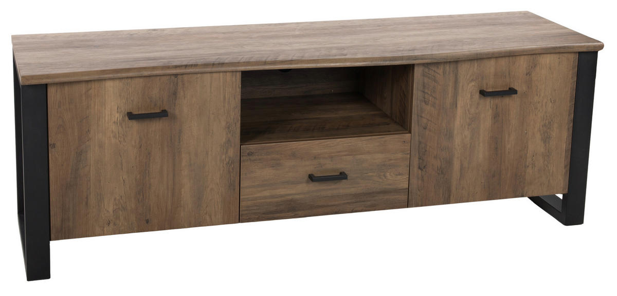 Lowboard Ute Akazie Nachbildung MDF B/H/T: ca. 160x55x45 cm Ute - (160,00/55,00/45,00cm)