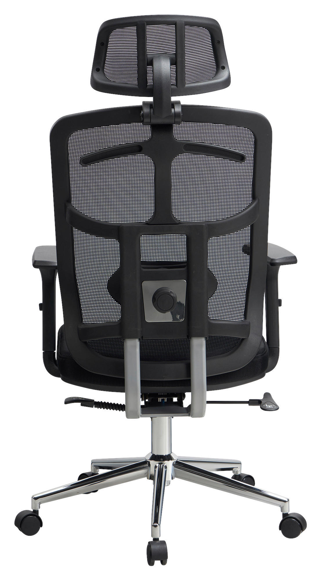 Drehstuhl schwarz Bürostuhl - schwarz (68,00/130,00/68,00cm) - Amstyle