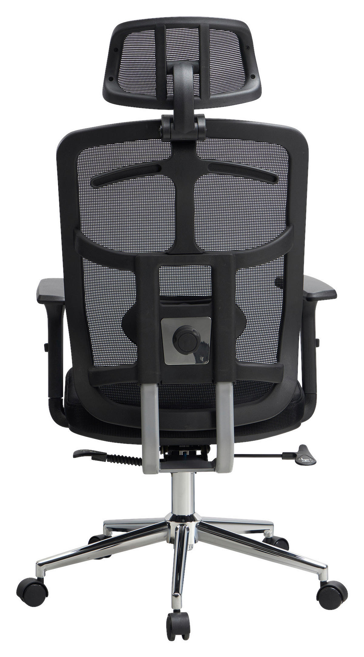 Drehstuhl schwarz Bürostuhl - schwarz (68,00/130,00/68,00cm) - Amstyle