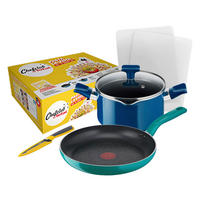 Tefal Kochgeschirrset Pasta La Vista Pasta La Vista - mehrfarbig (52,50/36,50/19,00cm) - Tefal