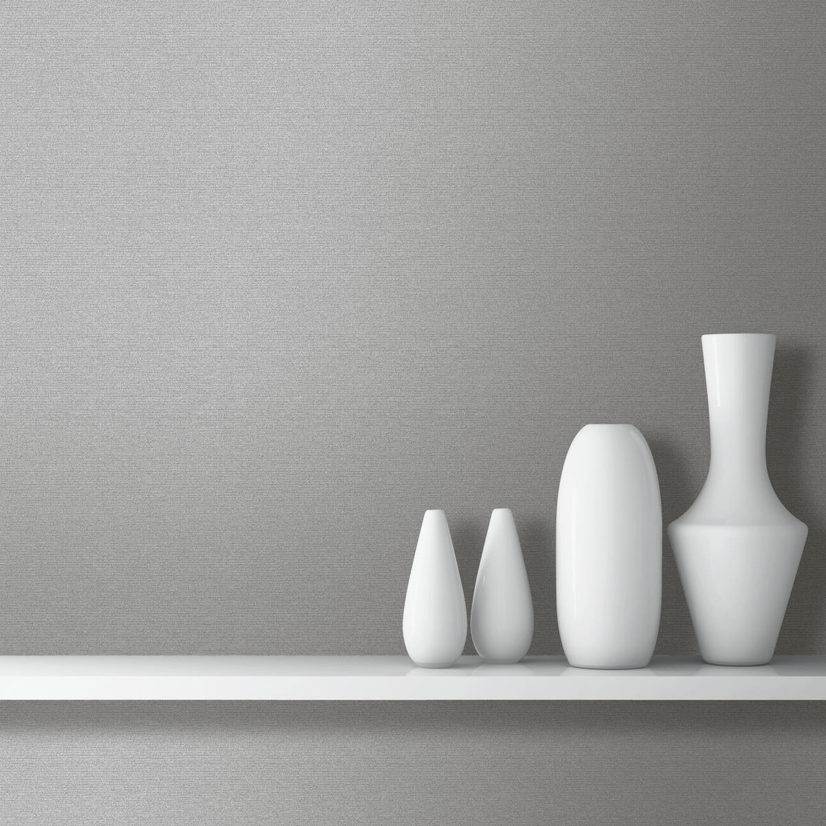 Vinyltapete Uni grau B/L: ca. 53x1005 cm Vinyltapete_A74609 - grau (53,00/1005,00cm)