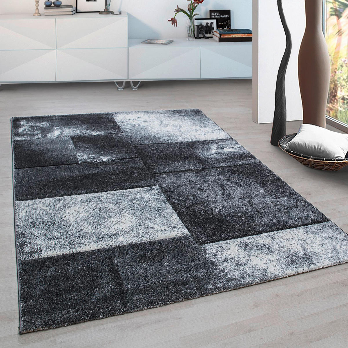Ayyildiz Teppich HAWAII grau B/L: ca. 140x200 cm HAWAII - grau (140,00/200,00cm) - Ayyildiz