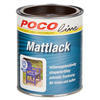 POCOline Acyl Buntlack schokobraun matt ca. 0,75 l Mattlack_Acryl_2in1 750ml - schokobraun (750ml) - POCOline