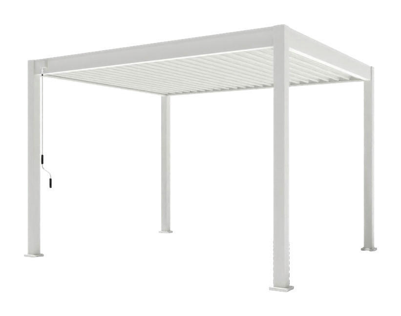 PergoLine Pergola Trumpf weiß Aluminium B/H/L: ca. 360x255x300 cm Trumpf - weiß (300,00/360,00/255,00cm) - PergoLine