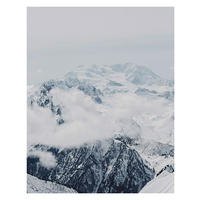 Komar Poster Mountains Clouds Berge B/L: ca. 40x50 cm Mountains Clouds - (40,00/50,00cm) - Komar