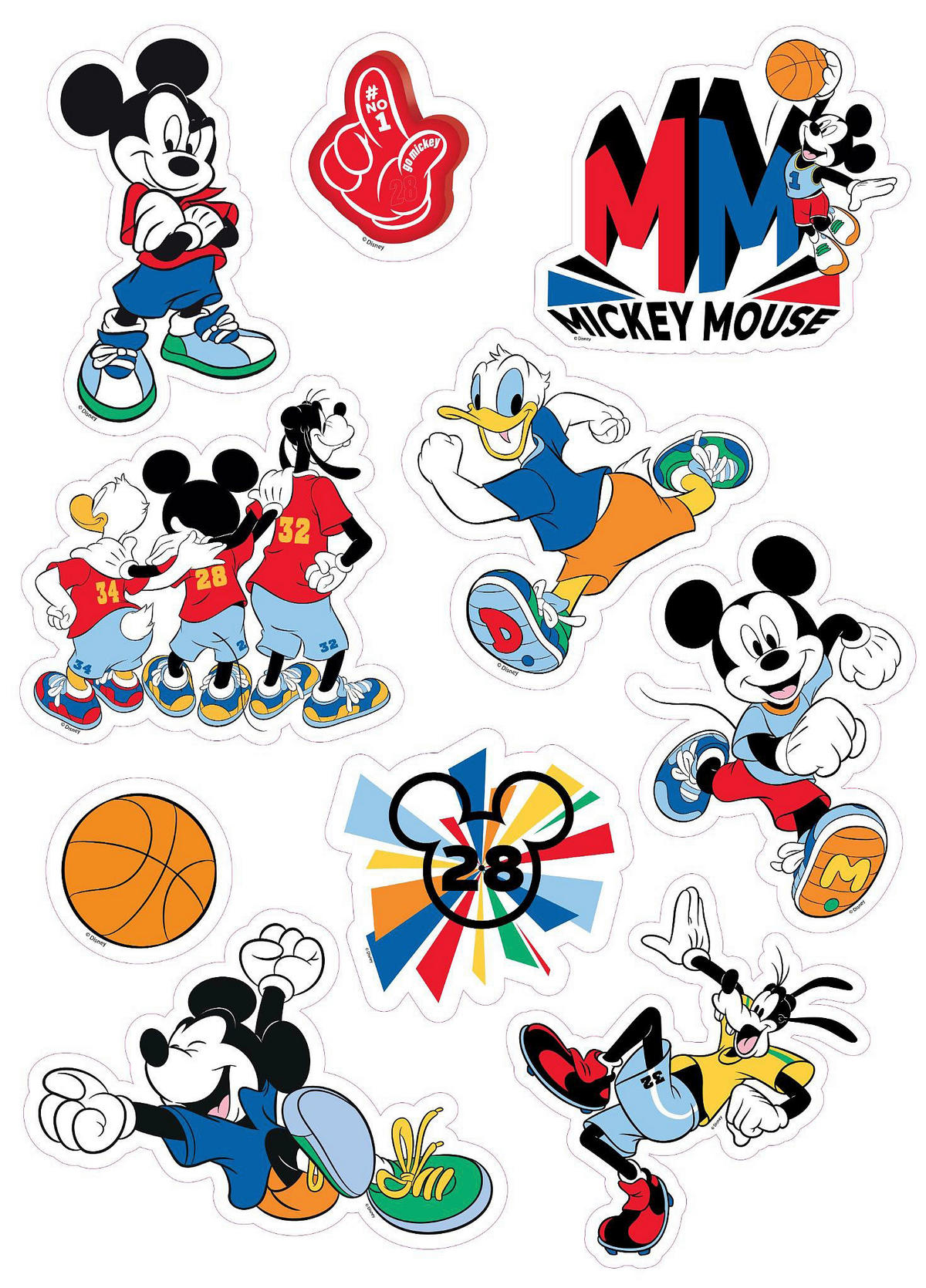 Wandsticker Mickey B/L: ca. 50x70 cm Wandsticker_Mickey - (50,00/70,00cm)