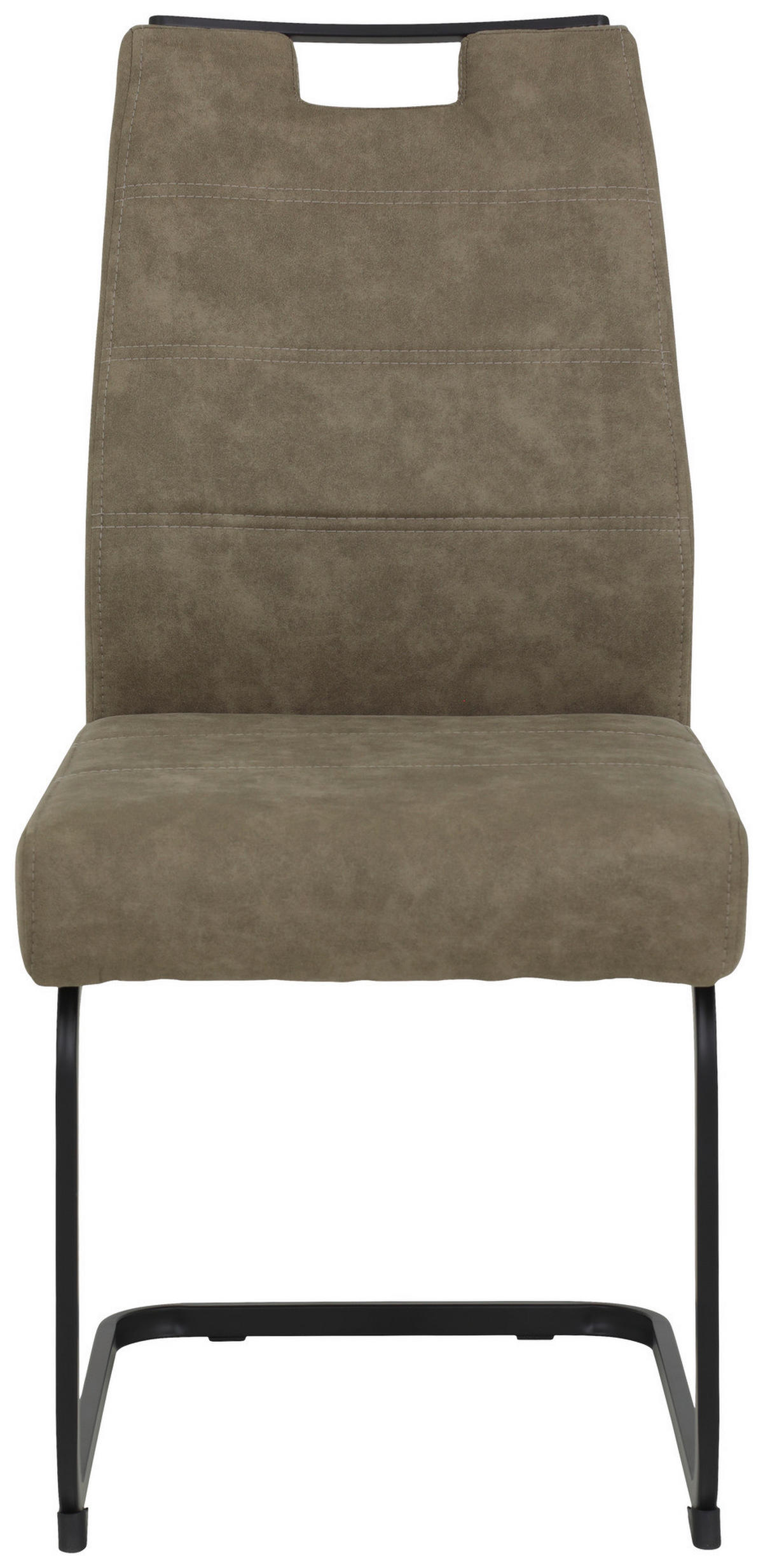 Schwingstuhl Kerstin schlamm Vintage B/H/T: ca. 49x100x61 cm Kerstin - schlamm/schwarz (49,00/100,00/61,00cm)