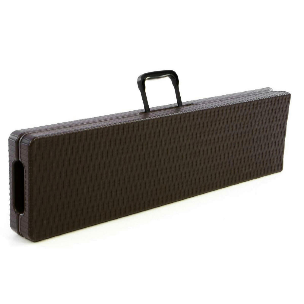 VCM Klappbank braun Metall B/H/L: ca. 25x43x180 cm Klappbank - braun (180,00/25,00/43,00cm) - VCM