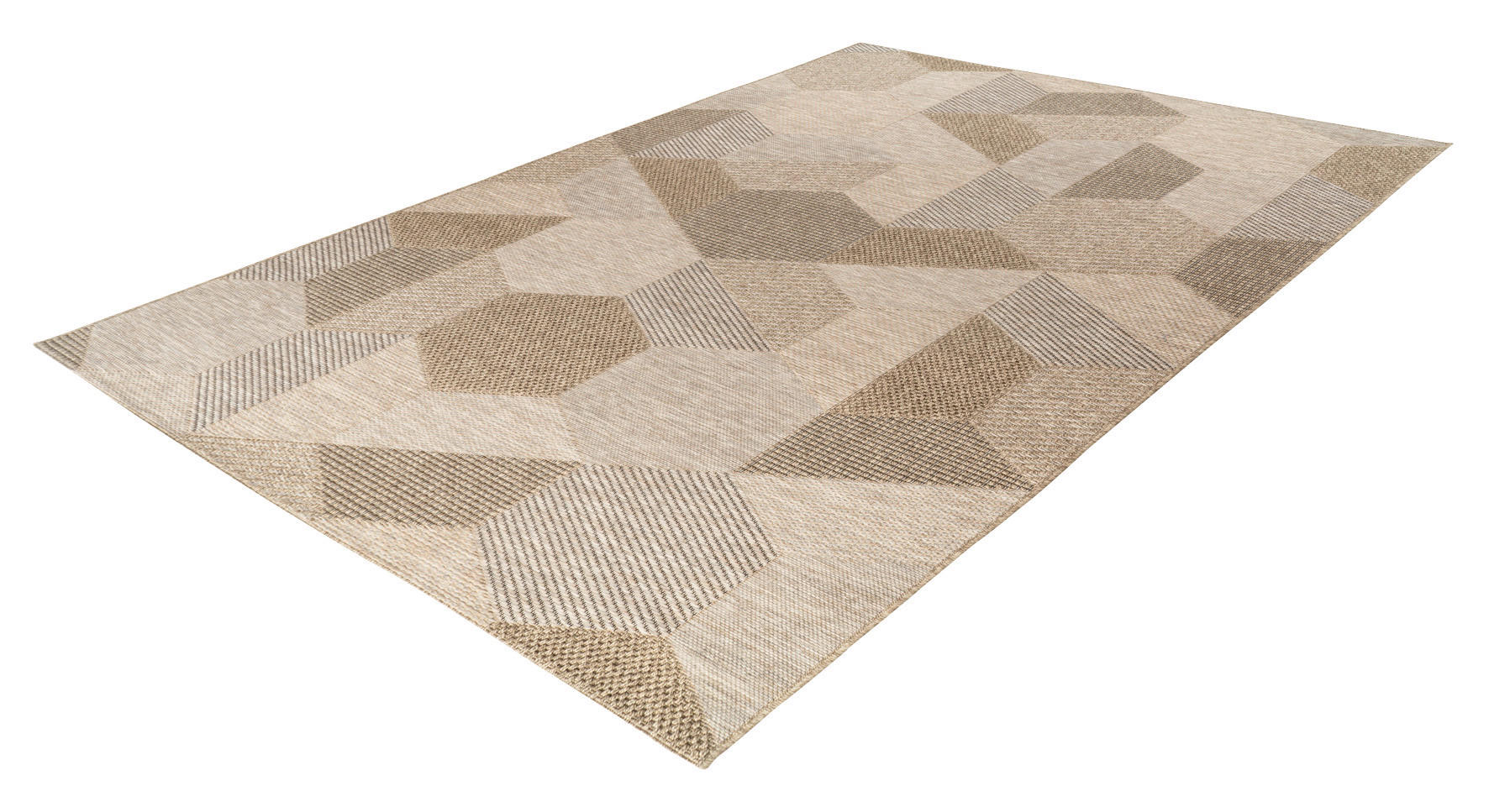 Obsession Teppich My Odyssey taupe B/H/T/L/D: ca. 200x0,7x0x290x0 cm My Odyssey - taupe (290,00/200,00/0,70cm) - Obsession