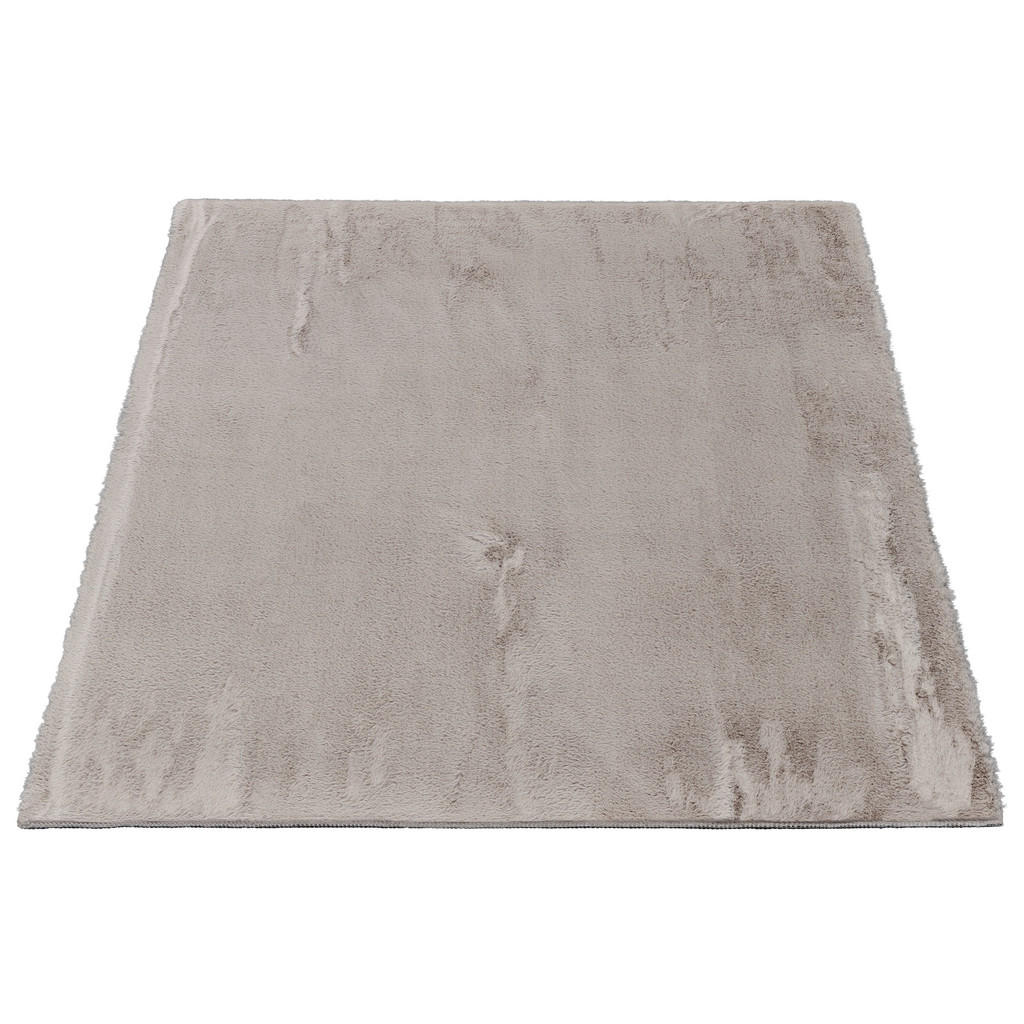 Thumbnail - Fellimitat Moyo taupe B/L: ca. 80x150 cm