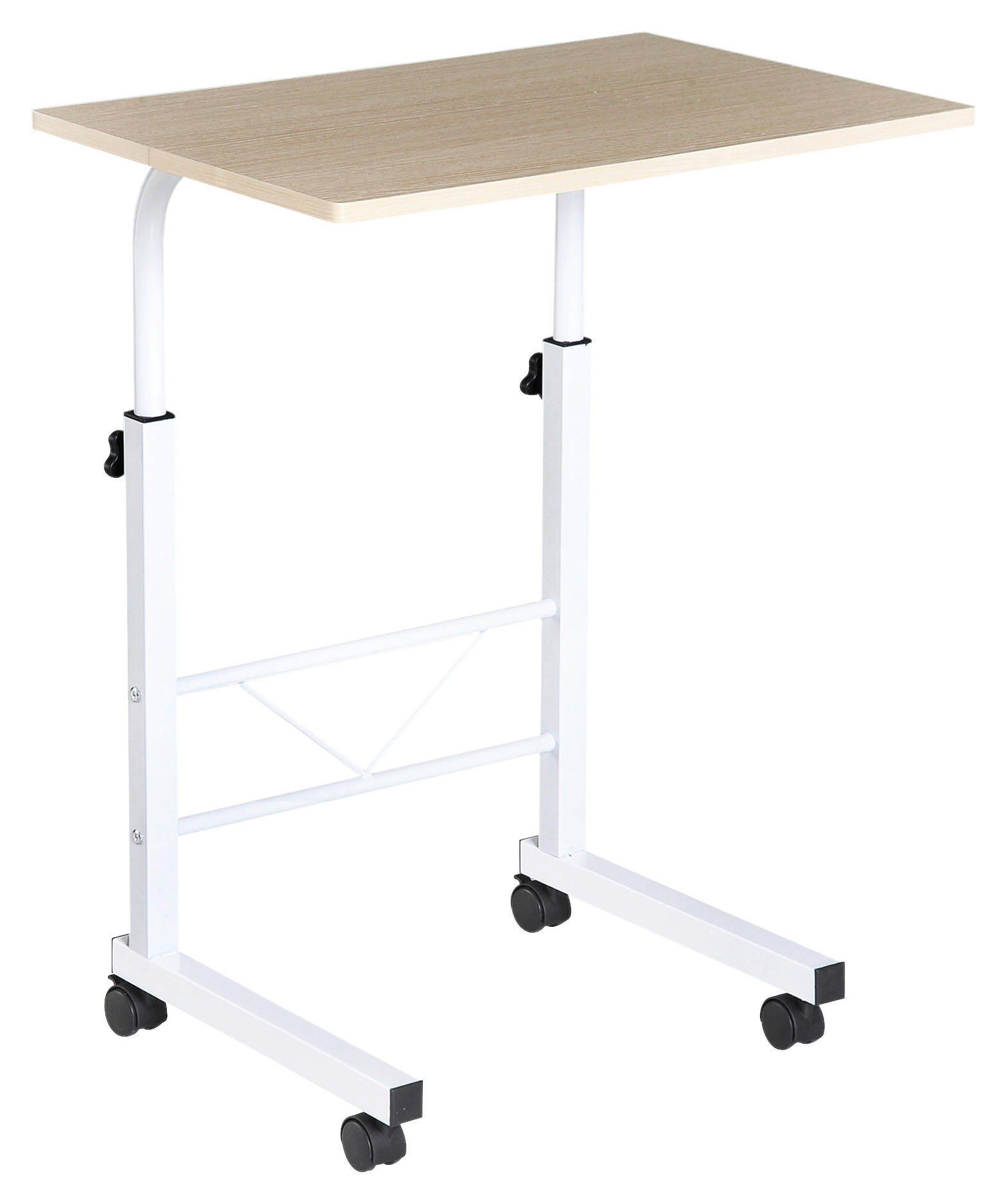 Beistelltisch 836-057 weiß ahorn B/H/T: ca. 60x78x40 cm 836-057 - weiß/ahorn (60,00/78,00/40,00cm) - HOMCOM