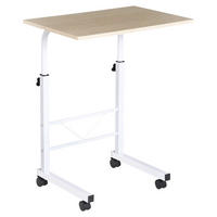 Beistelltisch 836-057 weiß ahorn B/H/T: ca. 60x78x40 cm 836-057 - weiß/ahorn (60,00/78,00/40,00cm) - HOMCOM