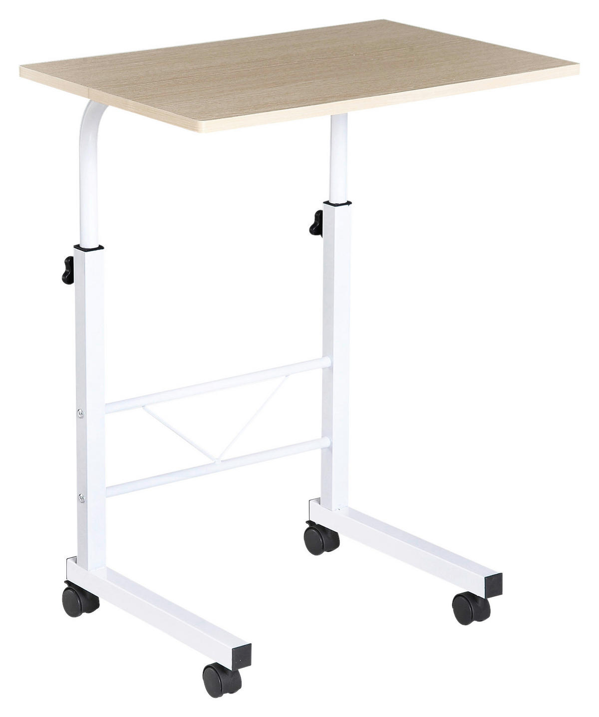 Beistelltisch 836-057 weiß ahorn B/H/T: ca. 60x78x40 cm 836-057 - weiß/ahorn (60,00/78,00/40,00cm) - HOMCOM