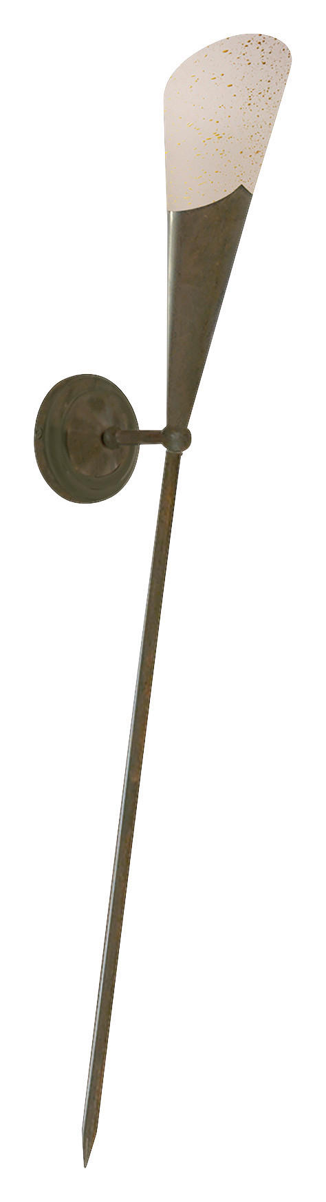 Searchlight Wandleuchte braun Stahl Glas B/H/T: ca. 11x85x16 cm E14 1 Brennstellen Montreal - braun (11,00/85,00/16,00cm) - Searchlight