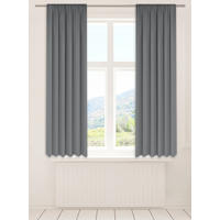 POCOline Verdunklungsvorhang Luna grau B/L: ca. 135x175 cm Luna - grau (135,00/175,00cm) - POCOline