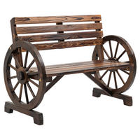Outsunny Gartenbank Gartenbank - grau (105,50/56,00/79,00cm) - Outsunny