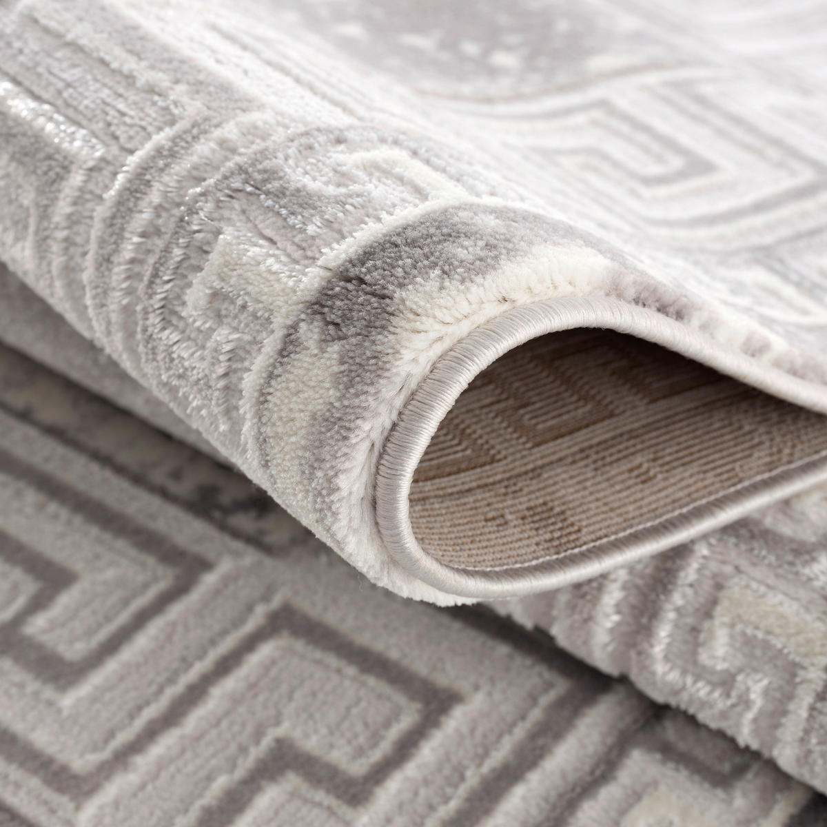 Sanat Teppich Harmony hellgrau B/L: ca. 120x160 cm Harmony - hellgrau (120,00/160,00cm) - Sanat