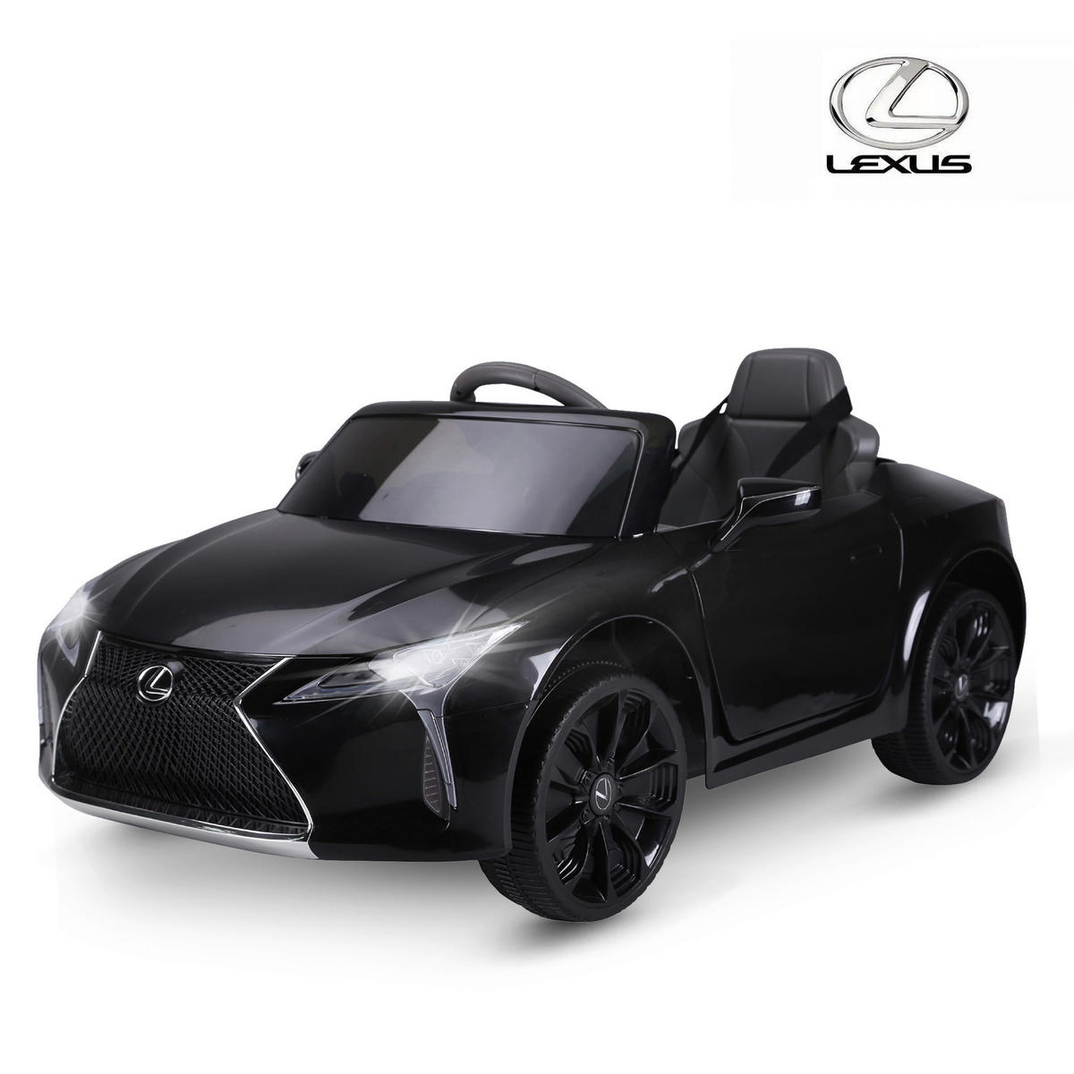 HOMCOM Kinderauto schwarz B/H/L: ca. 63x44x106 cm Kinderauto - schwarz (106,00/63,00/44,00cm) - HOMCOM
