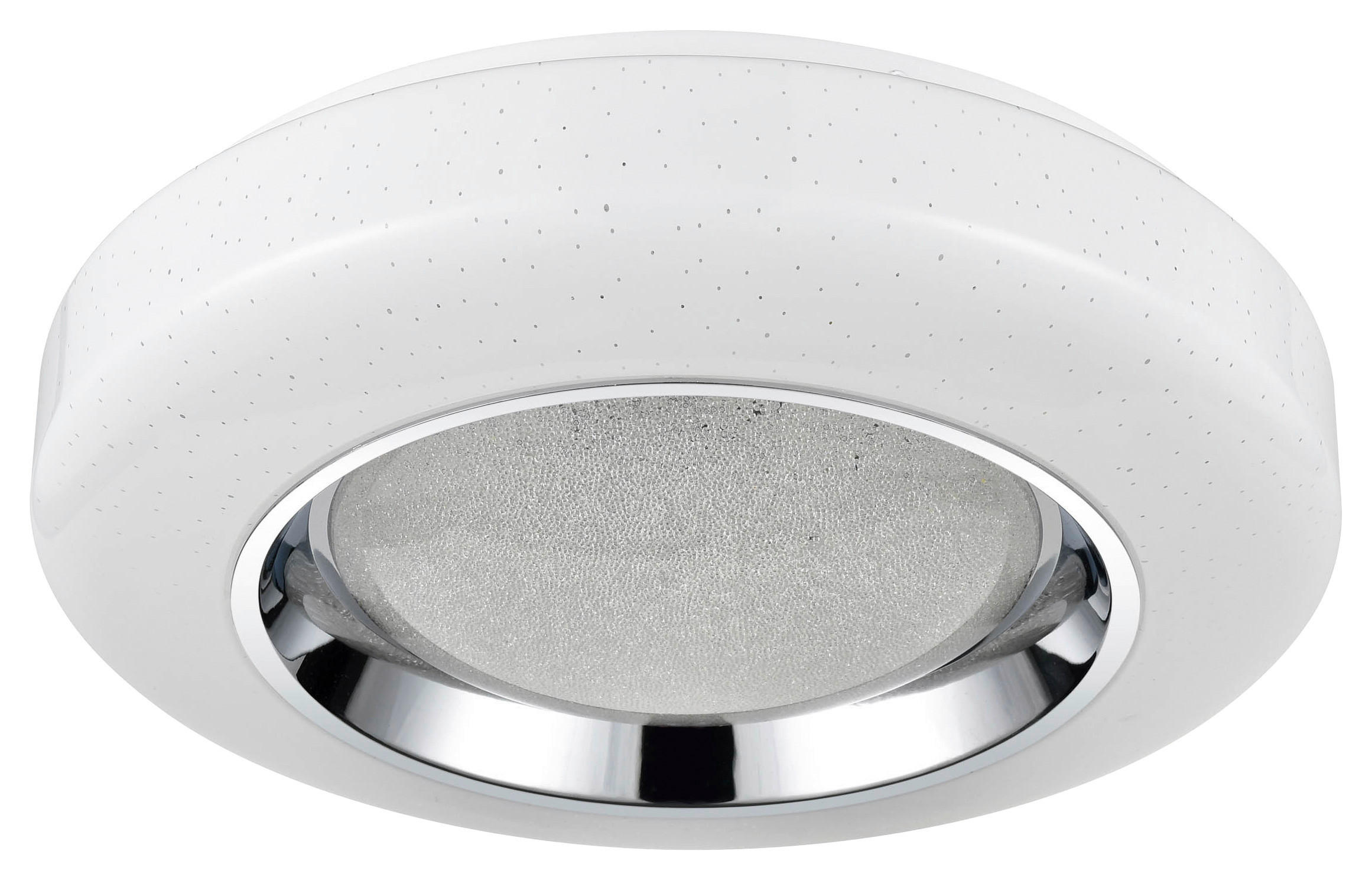 POCOline Deckenleuchte Arcenciel Chrom Metall Kunststoff H/D: ca. 7x38 cm 1 Brennstellen LED-Deckenleuchte_Arcenciel - Chrom (38,00/7,00cm) - POCOline