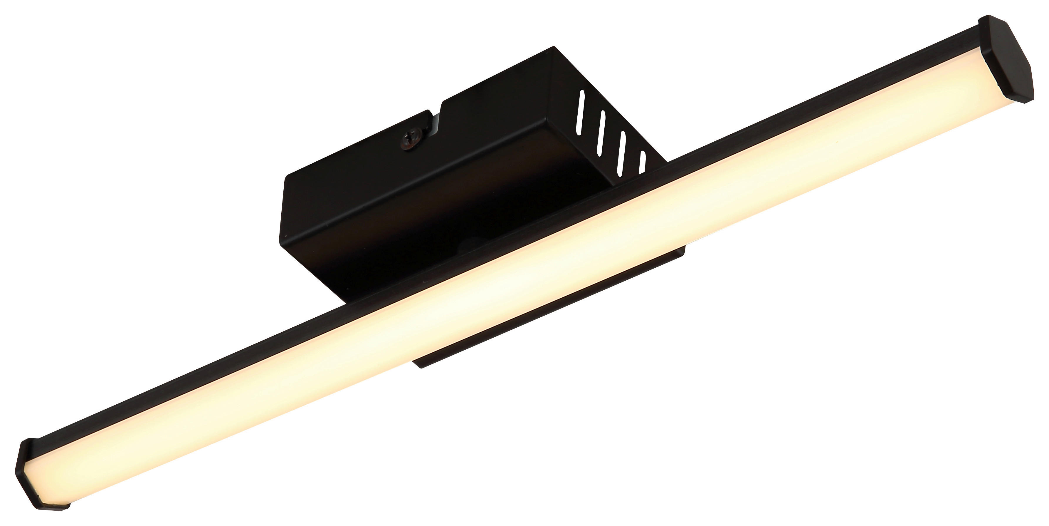 GLOBO LED-Deckenleuchte KIRINA 67342-6 schwarz Kunststoff B/H/L: ca. 7x5,6x34,2 cm 1 Brennstellen KIRINA - schwarz (34,20/7,00/5,60cm) - GLOBO
