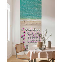 Komar Fototapete Pink Umbrella Panel B/L: ca. 100x250 cm Pink Umbrella Panel - (100,00/250,00cm) - Komar