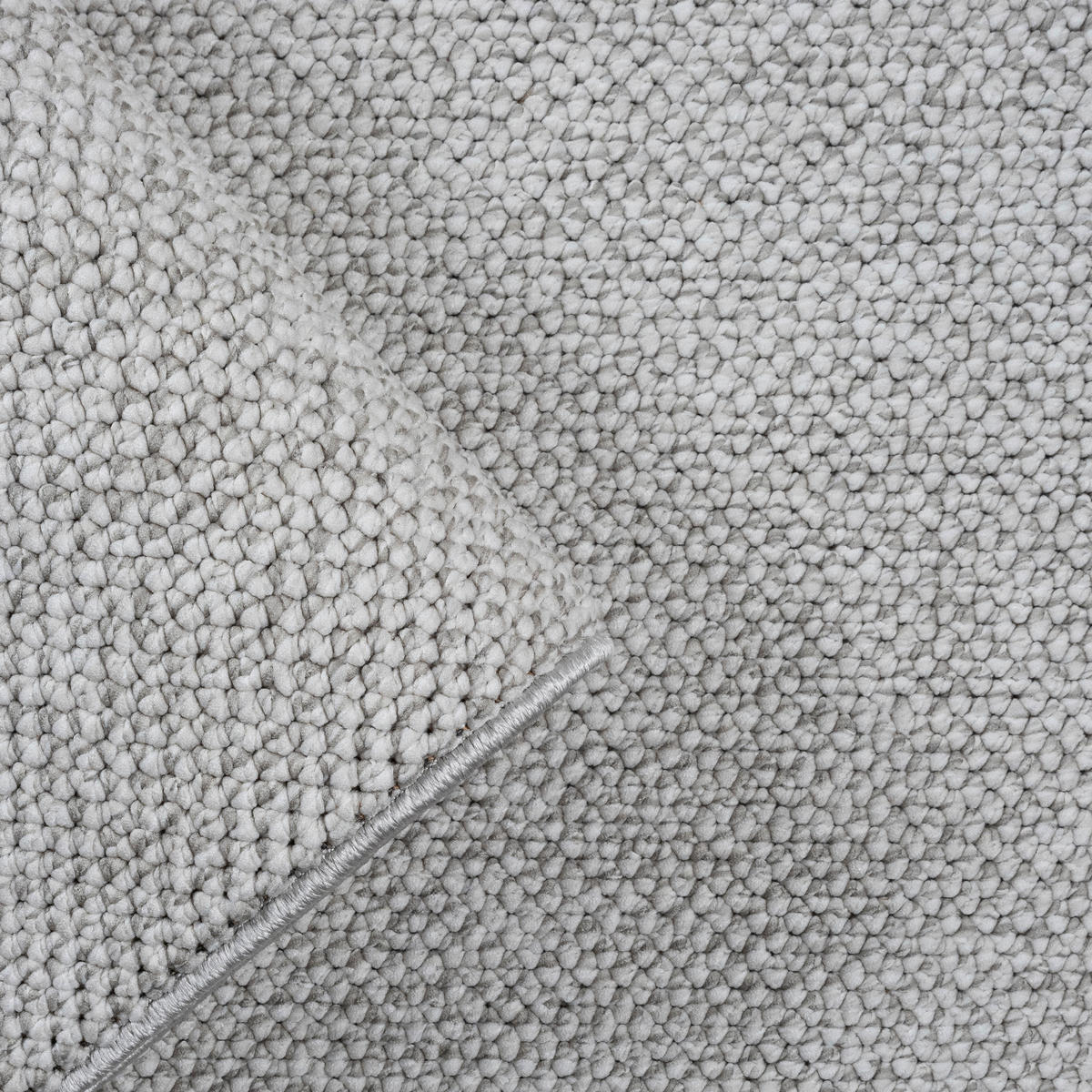 Sanat Teppich LORA PLUS hellgrau B/L: ca. 60x110 cm LORA PLUS - hellgrau (60,00/110,00cm) - Sanat