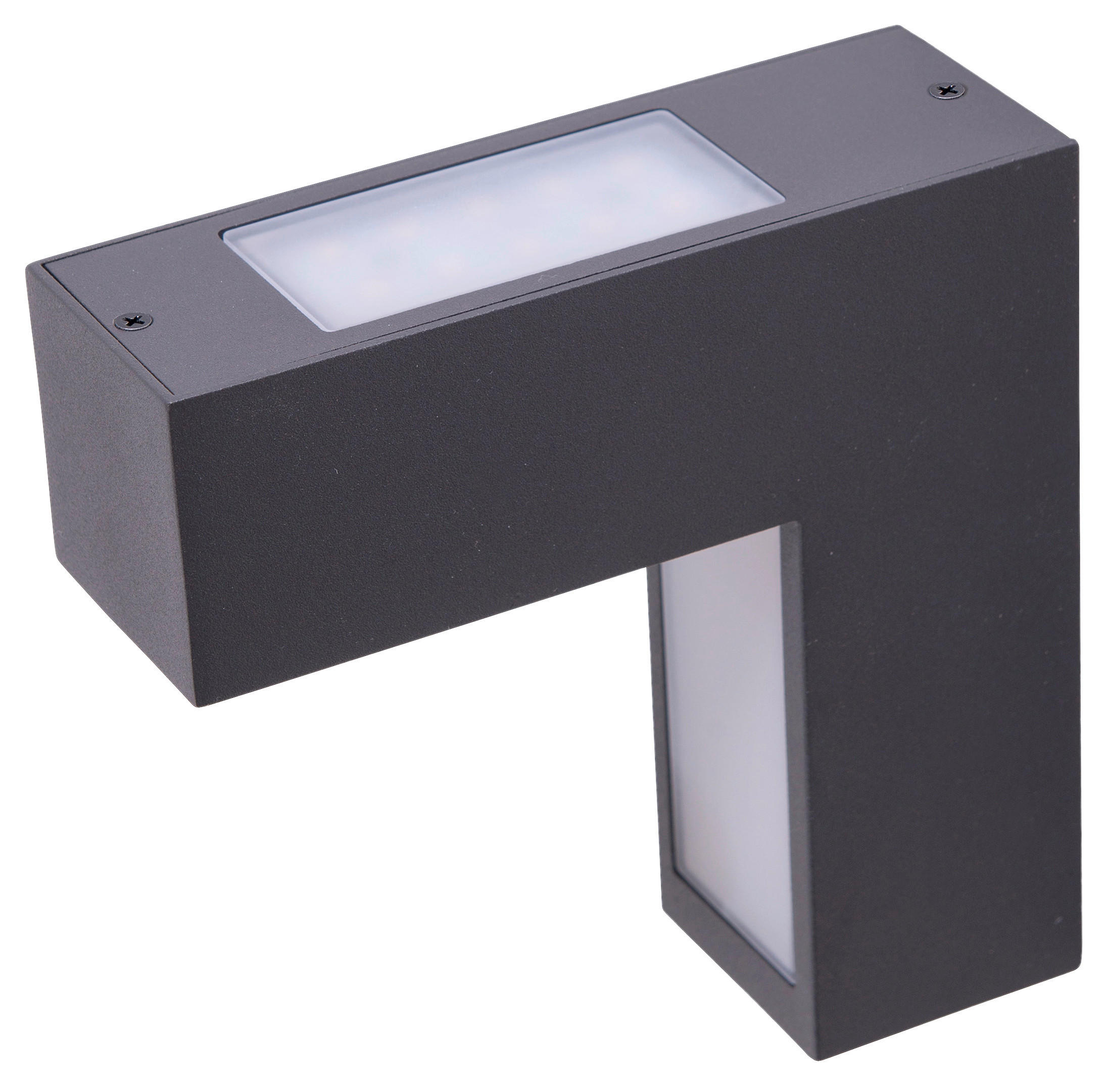 LED-Außen Wandleuchten 1163197 anthrazit B/H/L: ca. 5x15x15 cm LED Außen Wandleuchten "Angus" - anthrazit (15,00/5,00/15,00cm) - Näve Leuchten