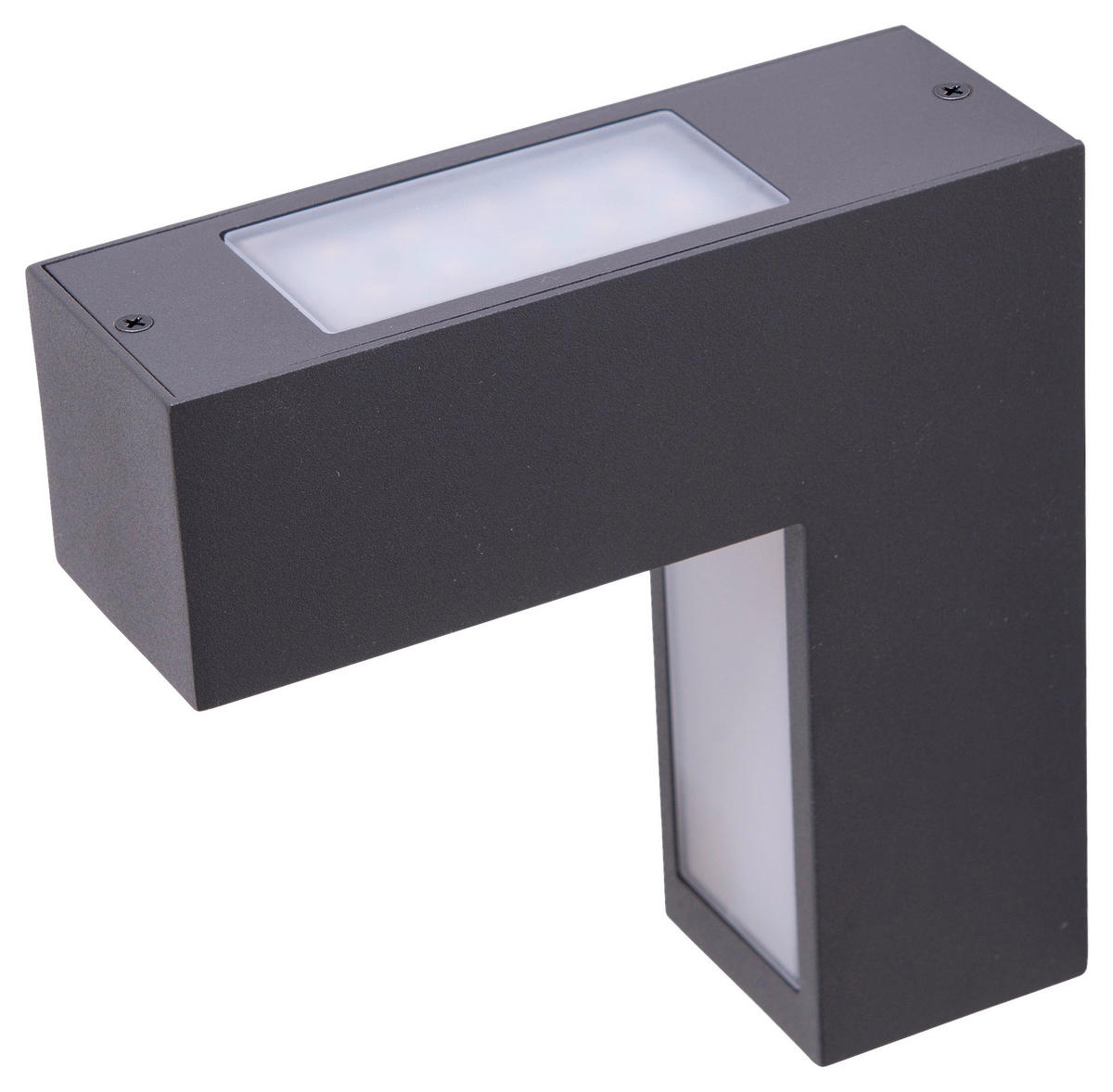 LED-Außen Wandleuchten 1163197 anthrazit B/H/L: ca. 5x15x15 cm LED Außen Wandleuchten "Angus" - anthrazit (15,00/5,00/15,00cm) - Näve Leuchten