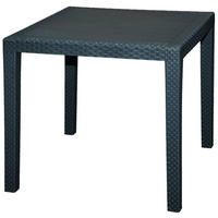 ProGarden Tisch King anthrazit Kunststoff B/H/L: ca. 79x72x79 cm King - anthrazit (79,00/79,00/72,00cm) - ProGarden