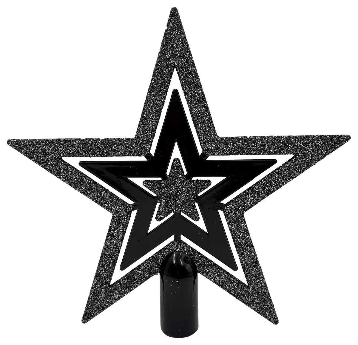 POCOline Baumspitze schwarz Baumspitze-Stern - schwarz - POCOline