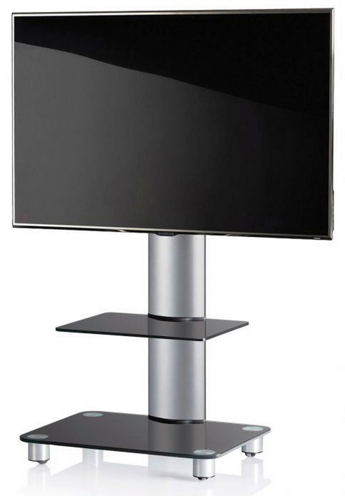 VCM TV-Standfuß TV-Standfuß TV-Standfuß "Tosal Silber" - (60,00/100,00/44,00cm) - VCM