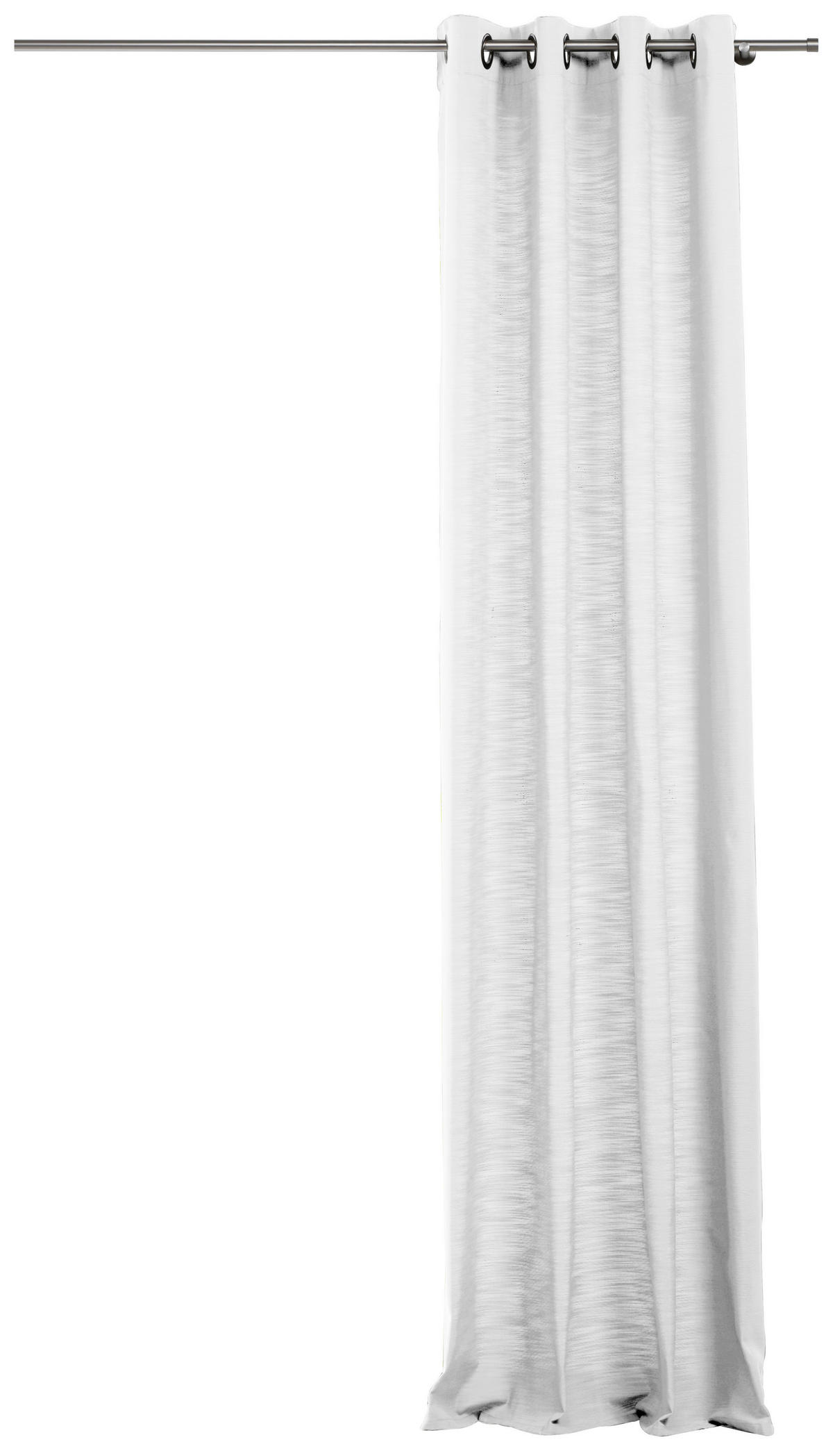 Ösenvorhang BALANCE weiß B/L: ca. 135x245 cm BALANCE - weiß (135,00/245,00cm)