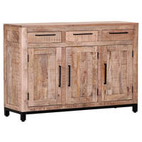 Sideboard Campesino sägerau Mango B/H/T: ca. 130x86x42 cm Campesino - sägerau (130,00/86,00/42,00cm)