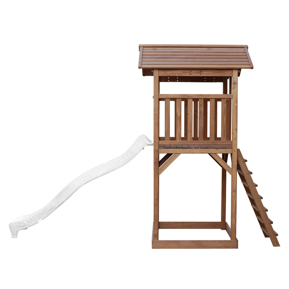 AXI Spielturm Beach Tower braun B/H/L: ca. 111x242x349 cm Beach Tower - braun/weiß (349,00/111,00/242,00cm) - AXI