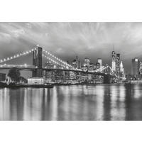 Komar Fototapete Brooklyn B/W 8-934 B/H: ca. 368x254 cm Brooklyn B/W 8-934 - (368,00/254,00cm) - Komar