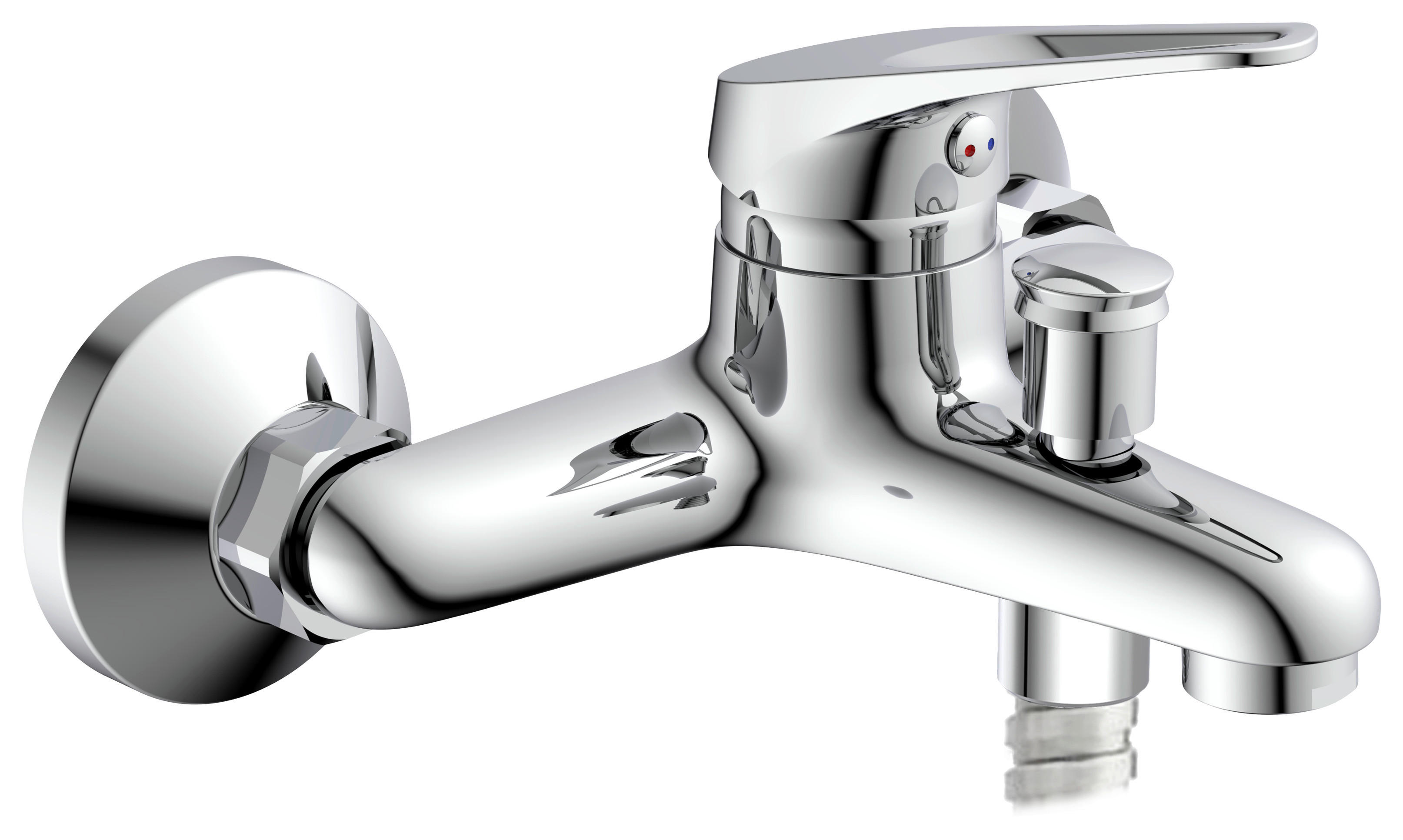 Wannen-Armatur Speed Chrom Wannenarmatur_Speed chrom - Chrom (17,80/10,80/12,70cm) - Eisl
