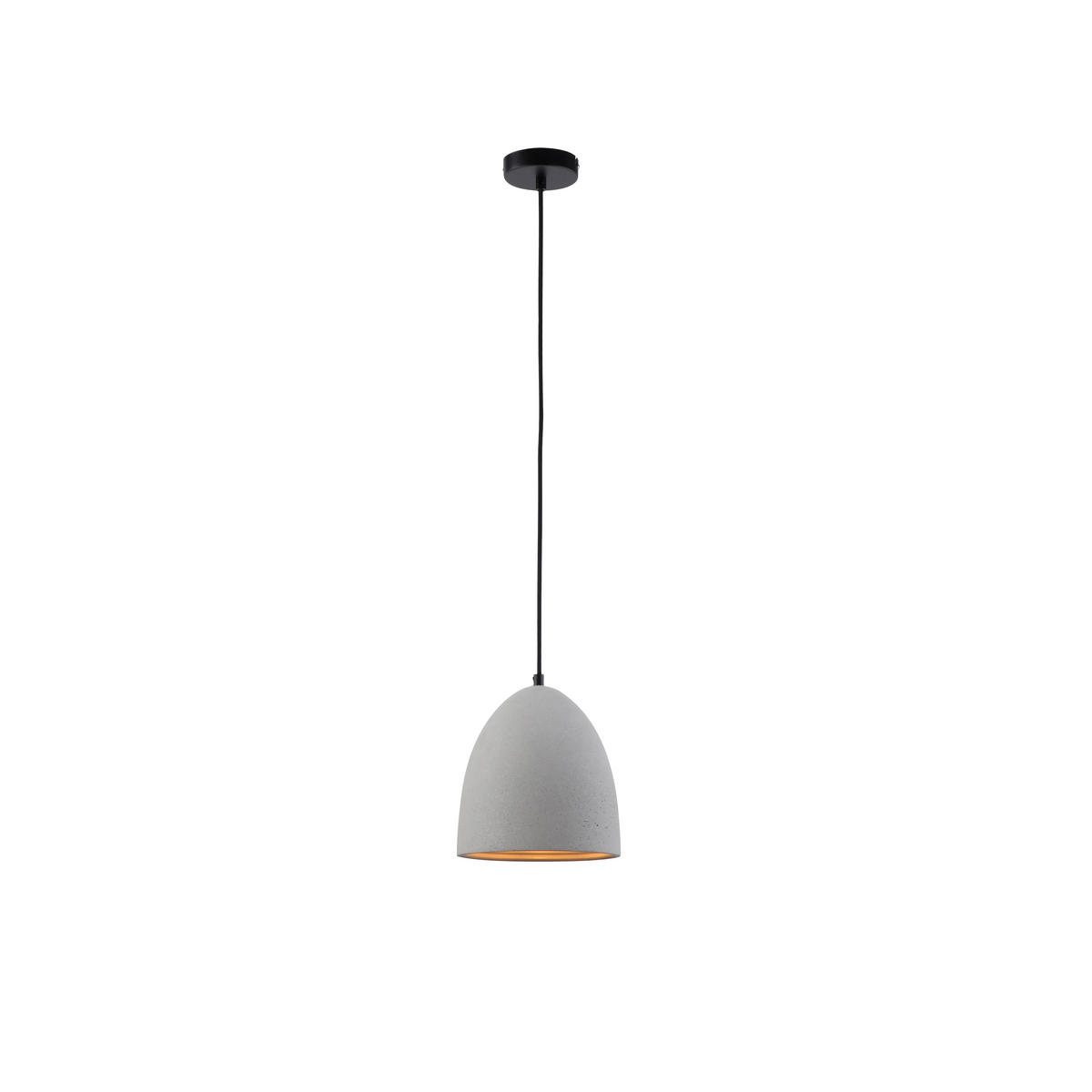 Paul Neuhaus Pendelleuchte ETON 2231-22 grau Beton Eisen B/H/D: ca. 21x120x21 cm E27 1 Brennstellen ETON - grau (21,00/120,00cm) - Paul Neuhaus