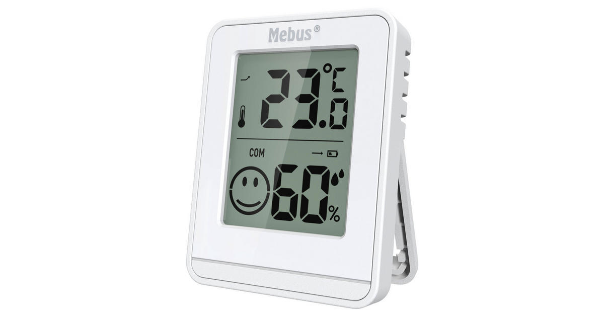 Mebus Thermometer weiß B/H/L ca. 4,3x1,3x4,3 cm online bei POCO kaufen