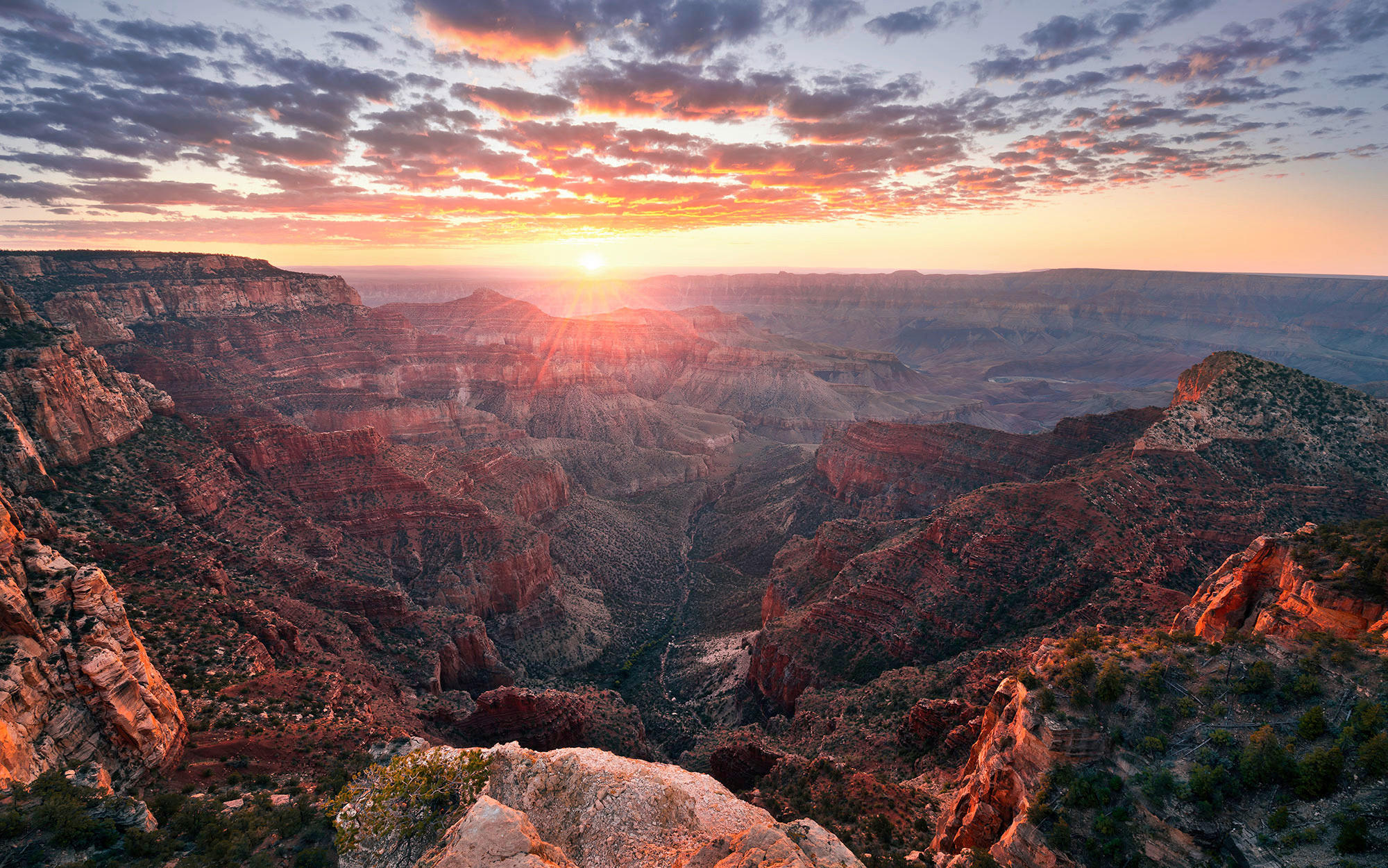 Komar Vliestapete »Digitaldruck Vlies - The Canyon - Größe 400 x 250 cm«, b günstig online kaufen