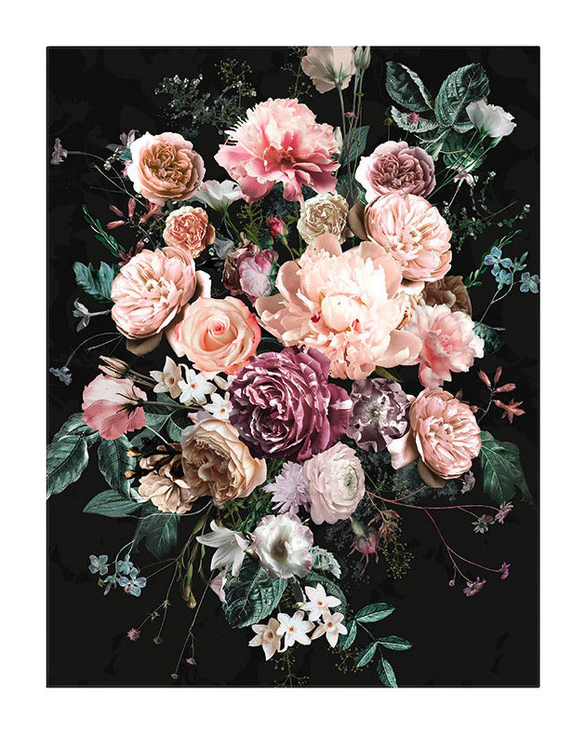 Komar Poster Charming Bouquet Blumen B/L: ca. 40x50 cm Charming Bouquet - (40,00/50,00cm) - Komar