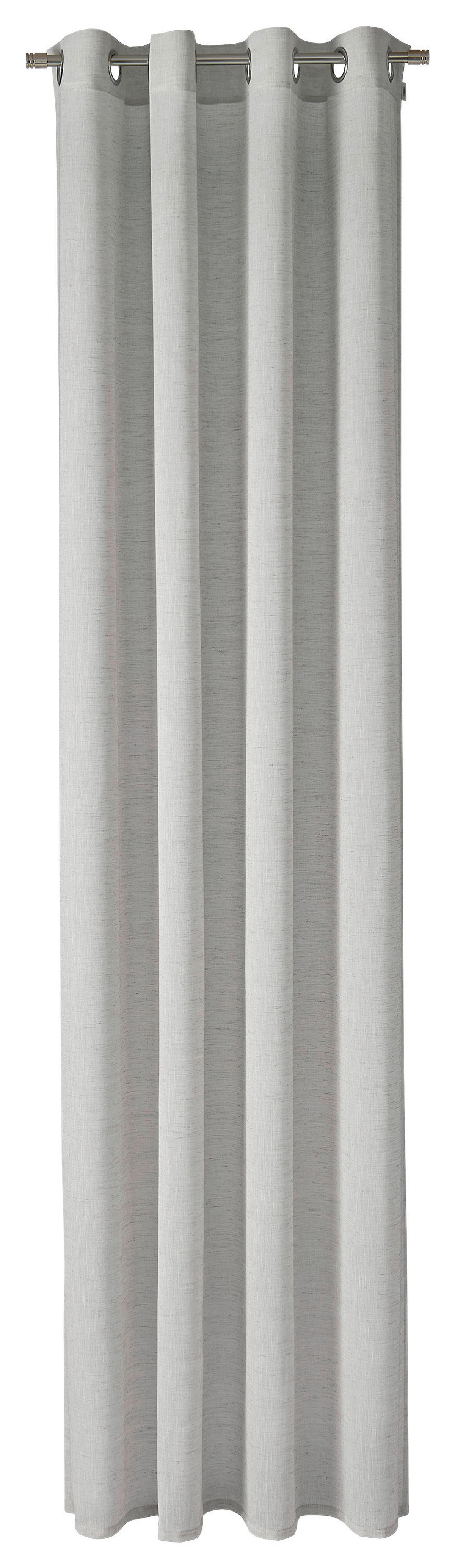 Esprit Ösenvorhang E-Ola grau B/L: ca. 140x250 cm E-Ola - grau (140,00/250,00cm) - Esprit