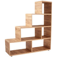 Stufenregal Fontana Eiche Kraft Nachbildung B/H/T: ca. 139x148x35 cm Fontana - (139,00/148,00/35,00cm)