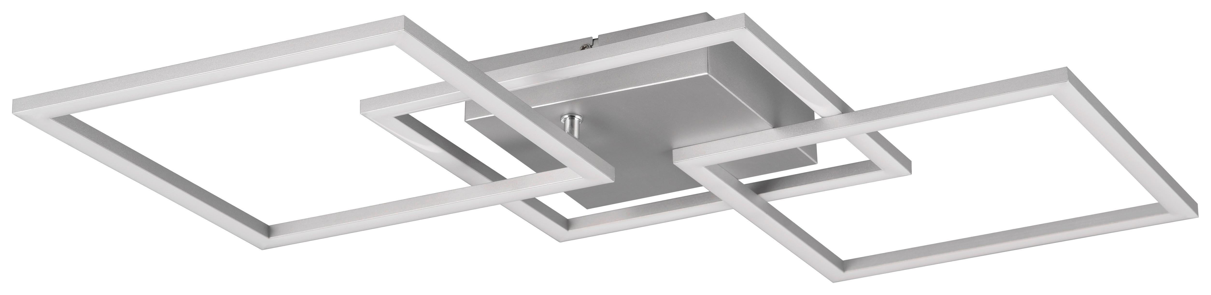 LED-Deckenleuchte titanfarbig Metall B/H/T: ca. 53x53x7 cm LED-Deckenleuchte_Trail - titanfarbig (53,00/53,00/7,00cm)