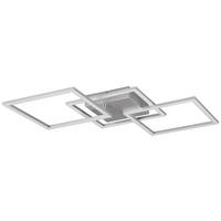 LED-Deckenleuchte titanfarbig Metall B/H/T: ca. 53x53x7 cm LED-Deckenleuchte_Trail - titanfarbig (53,00/53,00/7,00cm)